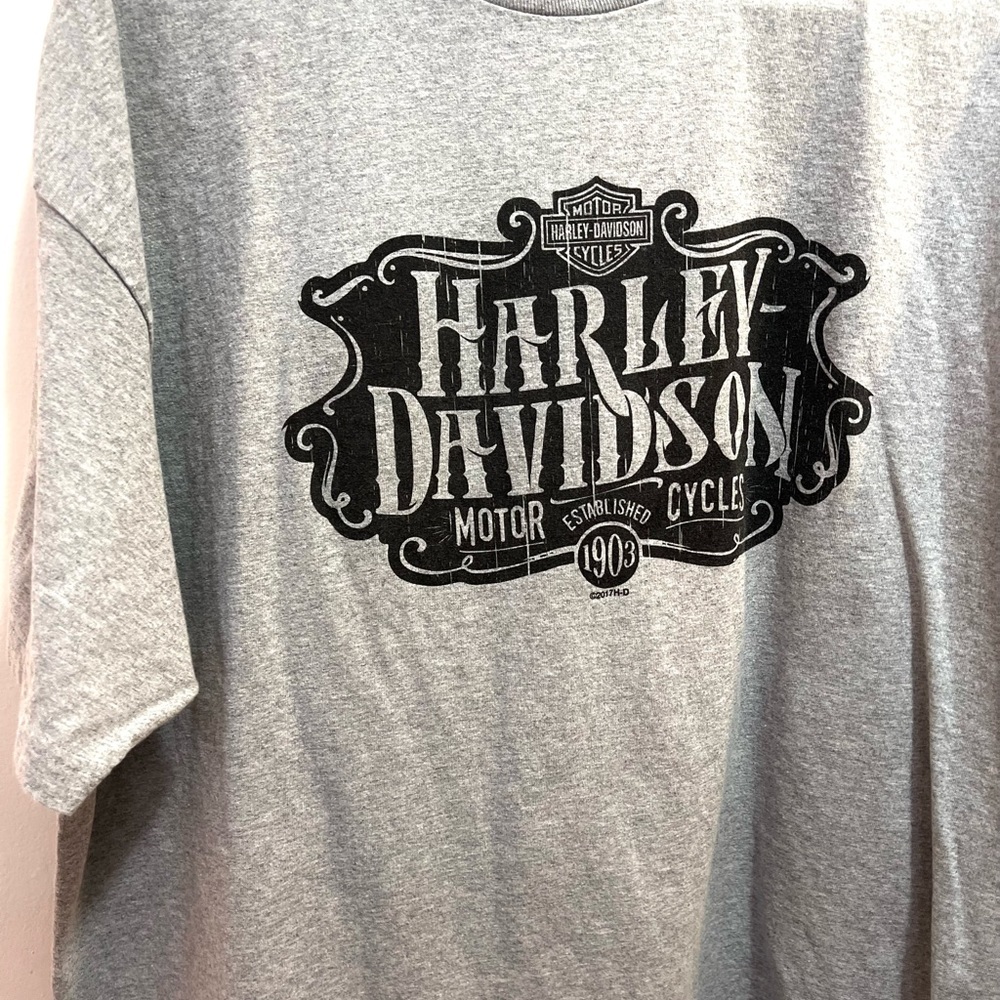 Harley Davidson t shirt New Mexico 2xl duke city gray - Picture 5 of 7